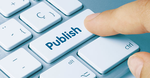 photo of just published